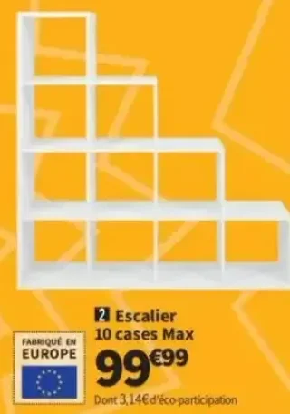 Escalier 10 cases Max