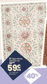 Tapis Adrien 120x170 cm