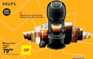 Machine à café Dolce Gusto Genio S Krups
