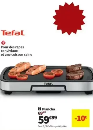 Plancha Tefal