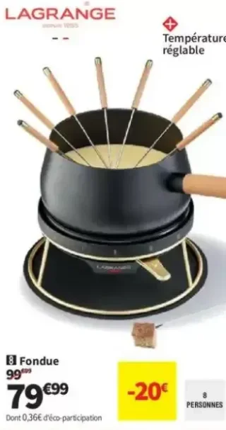 Fondue Lagrange