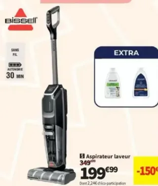 Aspirateur laveur Bissell 3999N