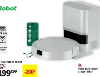 Aspirateur robot laveur iRobot Roomba 115
