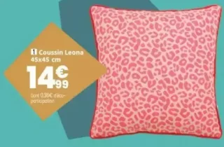 Coussin Leona 45x45 cm