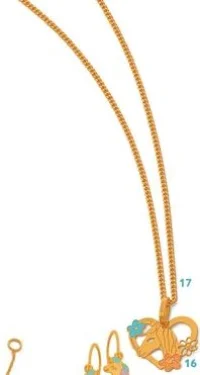 Collier enfant pendentif licorne
