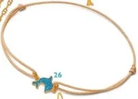Bracelet cordon Dauphin Le Manège à Bijoux