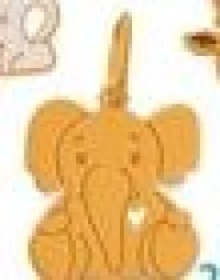 Pendentif Éléphant Le Manège à Bijoux
