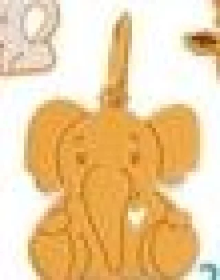 Pendentif Éléphant Le Manège à Bijoux