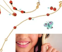 Bracelet chaîne coccinelles Le Manège à Bijoux