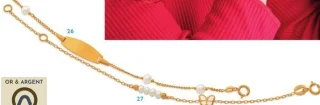 Bracelet perles et papillon Le Manège à Bijoux