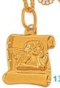 Pendentif parchemin ange 13