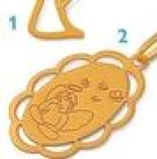 Pendentif ange 2