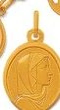 Médaille profil Vierge