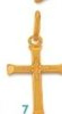 Pendentif croix - Modèle 7