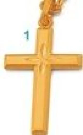 Pendentif croix - Modèle 1