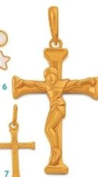 Pendentif croix - Modèle 6