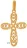 Promo Pendentif croix filigranée Le Manège à Bijoux