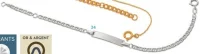 Gourmette bracelet argent enfant Le Manège à Bijoux