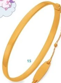 Bracelet jonc enfant en or