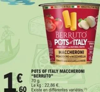 Pots of Italy Maccheroni Berruto