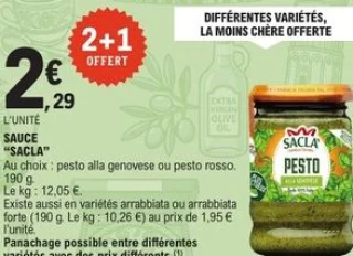 Sauce Sacla