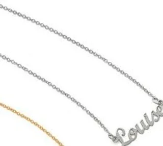 Collier prénom Louise