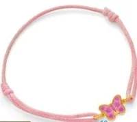 Bracelet cordon papillon Or 18 carats / 750 millièmes