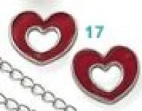 Boucles d'oreilles cœurs pour enfants Le Manège à Bijoux