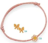 Bracelet cordon fleur pour enfants Le Manège à Bijoux