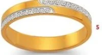 Alliance Mariage Bicolore Modèle 5