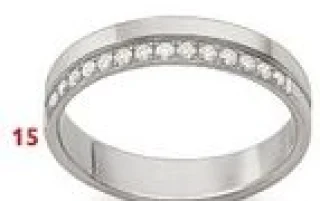 Alliance en or 18 carats et diamants 15 Le Manège à Bijoux E.Leclerc