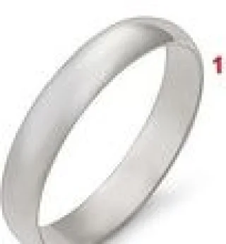 Alliance en platine 10 Mariage