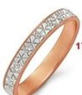 Alliance or rose 18 carats et diamants Le Manège à Bijoux n°17