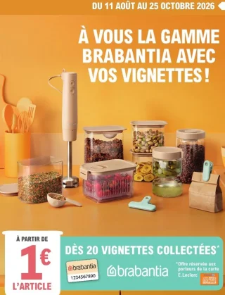 Gamme de produits de cuisine Brabantia