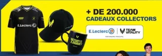 Cadeaux collectors Team Vitality (Maillot, casquette, mug)