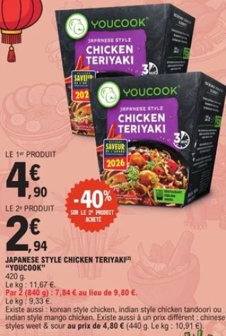 Japanese style chicken teriyaki "Youcook"