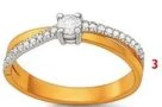 Bague solitaire en or