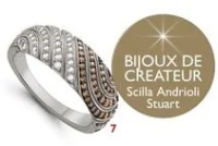 Bague de créateur Scilla Andrioli Stuart