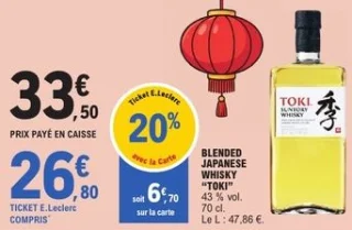 Blended Japanese whisky Toki Suntory