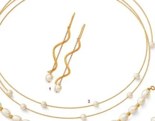 Collier en or et perles Marika Ceccon Le Manège à Bijoux