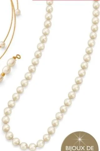 Collier rang de perles Marika Ceccon Le Manège à Bijoux