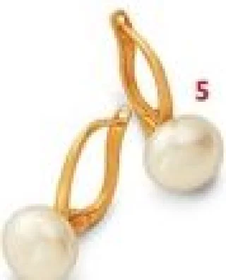 Boucles d'oreilles en or et perles Marika Ceccon Le Manège à Bijoux