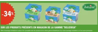 Produits de la gamme Deliziosa