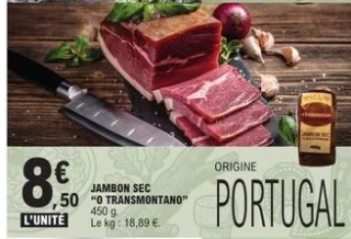 Jambon sec "O Transmontano"