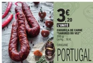 Chouriça de carne "Sabores do Vez"