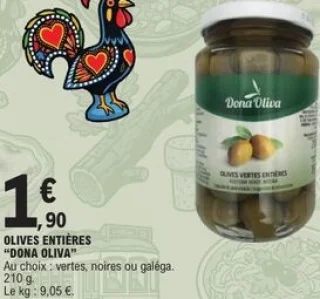 Olives entières Dona Oliva