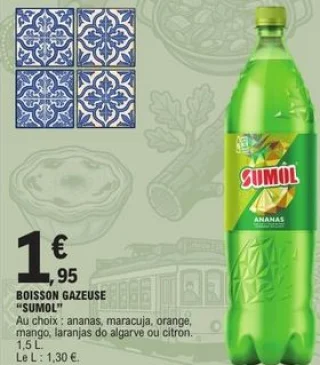 Boisson gazeuse Sumol