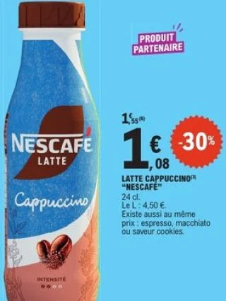 Latte cappuccino Nescafé