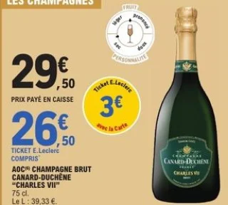 Champagne Brut Canard-Duchêne "Charles VII"