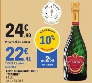 Champagne Brut Tsarine